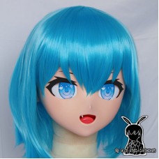 (RB329)Customize Full Head Quality Handmade Female/Girl Resin Japanese Anime Cartoon Character Kig Cosplay Kigurumi Mask